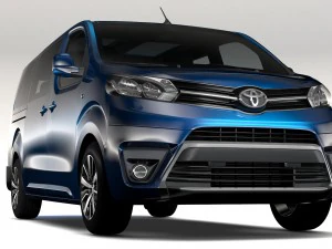 toyota proace vers&atilde;o l3 2017 Modelo 3D