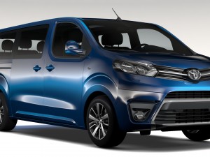 toyota proace verso l3 2017 3D Модель