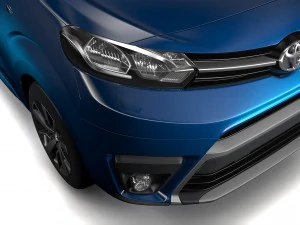 toyota proace verso l3 2017 3D Model