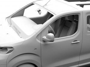 toyota proace verso l3 2017 3D Модель