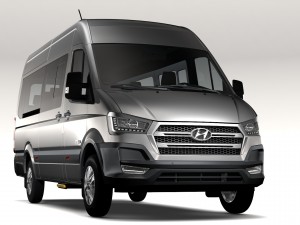 hyundai h350 minibus 2017 Model 3D