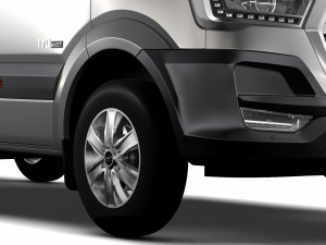 hyundai h350 minibus 2017 Model 3D
