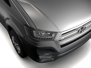 hyundai h350 minibus 2017 Model 3D