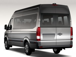hyundai h350 minibus 2017 Model 3D