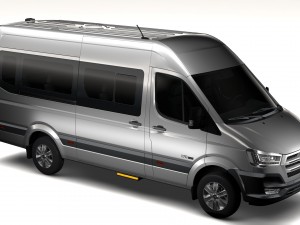 hyundai h350 minibus 2017 Model 3D