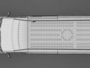 hyundai h350 minibus 2017 3D Model