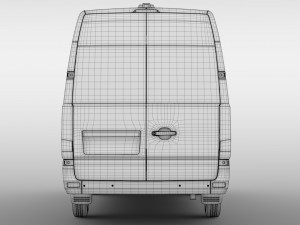 hyundai h350 minibus 2017 Model 3D