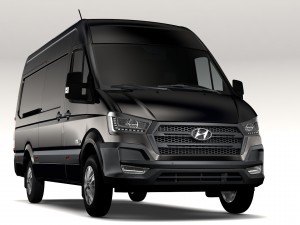hyundai h350 van lwb 2017 3D 모델