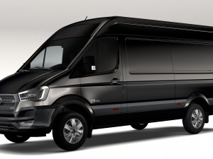 hyundai h350 van lwb 2017 Model 3D