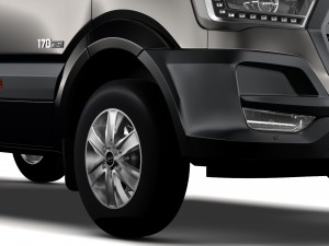 hyundai h350 van lwb 2017 Model 3D