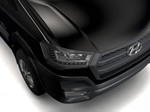 hyundai h350 van lwb 2017 3D Model