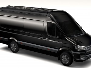 hyundai h350 van lwb 2017 Model 3D