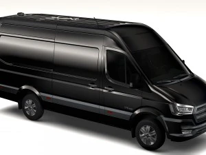 hyundai h350 van lwb 2017 3D Model