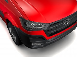 hyundai h350 van swb 2017 Model 3D