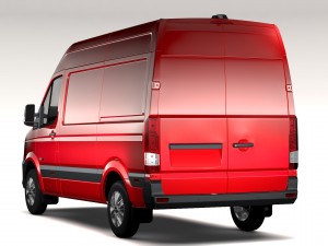 hyundai h350 van swb 2017 Model 3D