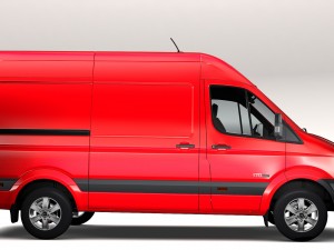 hyundai h350 van swb 2017 Model 3D