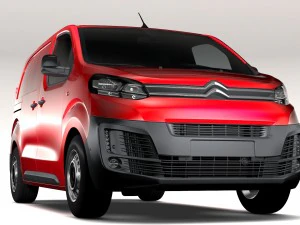 citroën jumpy l1 2017 Modèle 3D