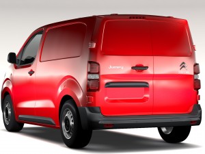 citroen jumpy l1 2017 3D Model