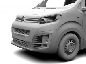 citroen jumpy l1 2017 3D Model