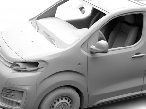 citroen jumpy l1 2017 3D Model