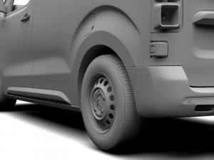 citroen jumpy l1 2017 3D Model