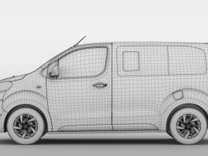 citroen jumpy l1 2017 3D Model