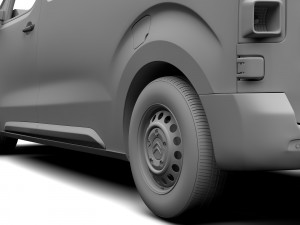 citroen jumpy l2 2017 Modelo 3D