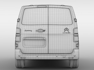 citroen jumpy l2 2017 Modelo 3D