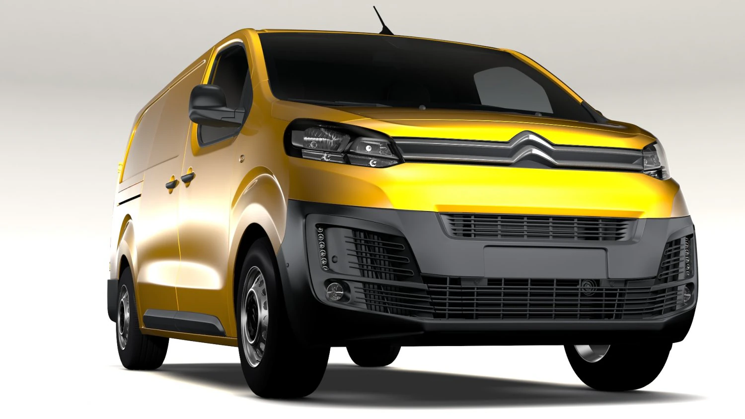 citroen jumpy l3 2017 3D Model .c4d .max .obj .3ds .fbx .stl .blend 