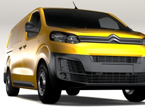 citroen jumpy l3 2017 3Dモデル