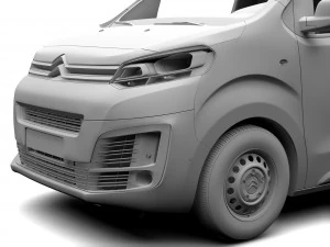 citroen jumpy l3 2017 3D Model