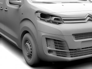 citroen jumpy l3 2017 3D Model