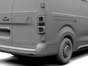 citroen jumpy l3 2017 3D Model