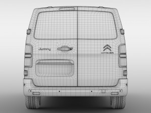 citroen jumpy l3 2017 3D 모델