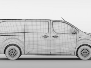 citroen jumpy l3 2017 3D 모델
