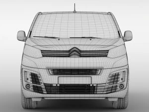 citroen jumpy l3 2017 3D Model