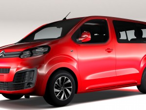 citroen spacetourer l1 2017 3D Модель