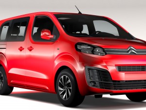 citroen spacetourer l1 2017 3D Модель