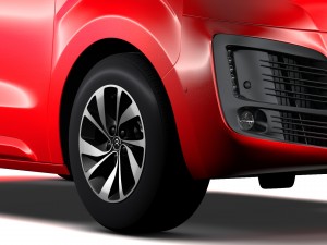 citroen spacetourer l1 2017 3D Модель