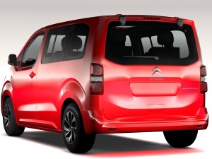 citroen spacetourer l1 2017 3D Модель