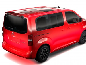 citroen spacetourer l1 2017 3D Модель