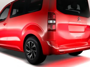 citroen spacetourer l1 2017 3D Model