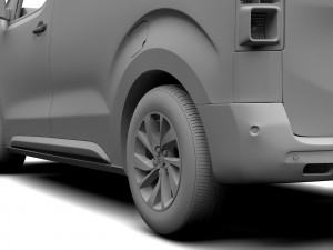 citroen spacetourer l1 2017 3D Модель