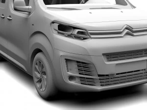 citroen spacetourer l1 2017 3D Model