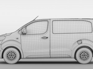 citroen spacetourer l1 2017 3D Модель