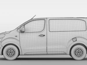 citroen spacetourer l1 2017 3D Model