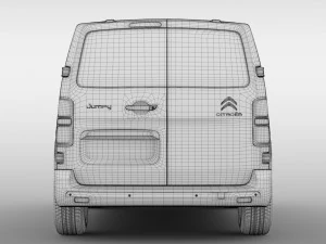 citroen spacetourer l1 2017 3D Model