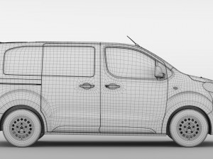 citroen spacetourer l1 2017 3D Модель