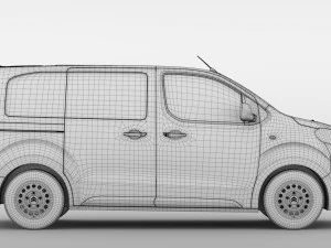 citroen spacetourer l1 2017 3D Model