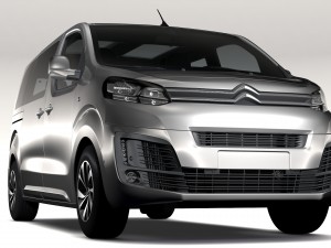 citroen spacetourer l2 2017 3Dモデル